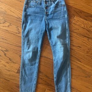 Madewell High Rise Blue Jeans